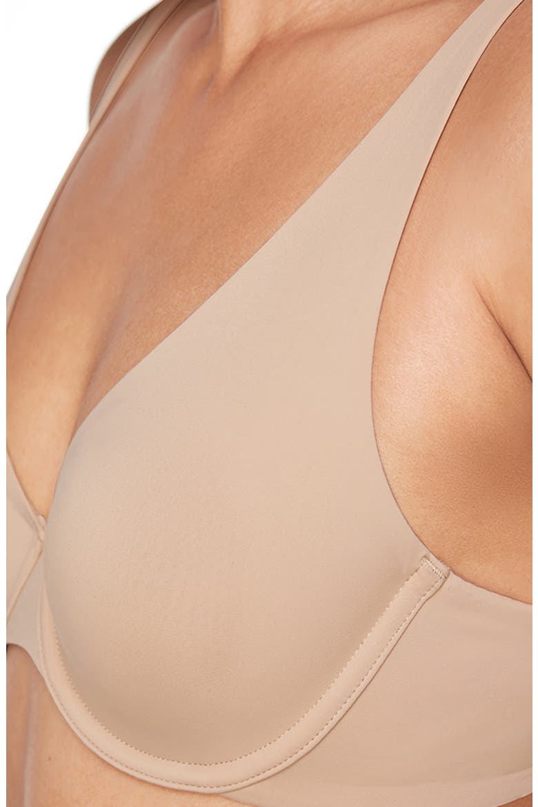 24/7® Classic Second Skin Unlined Underwire Bra, Alternate, color, TAUPE