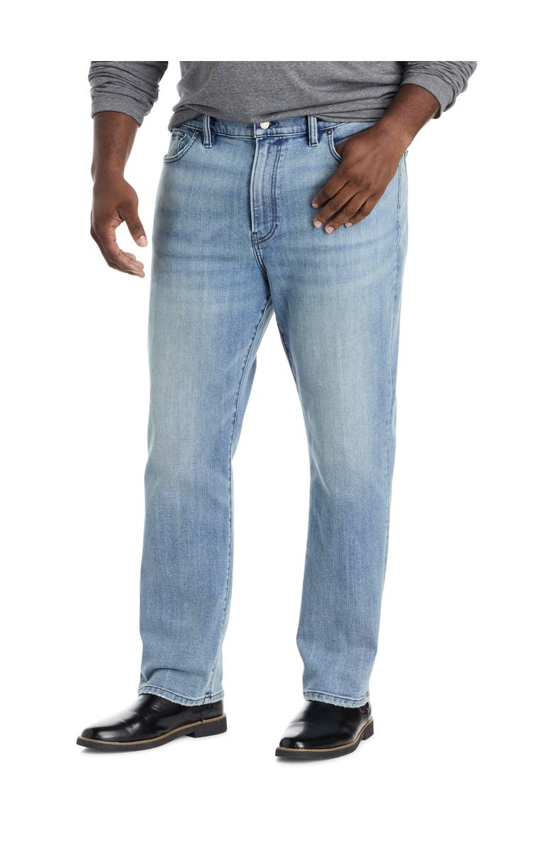 Lucky Brand Big & Tall Athletic Straight-Fit Jeans, Main, color, Polaris