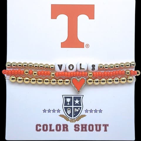 Tennessee Love My College Bracelet Stack