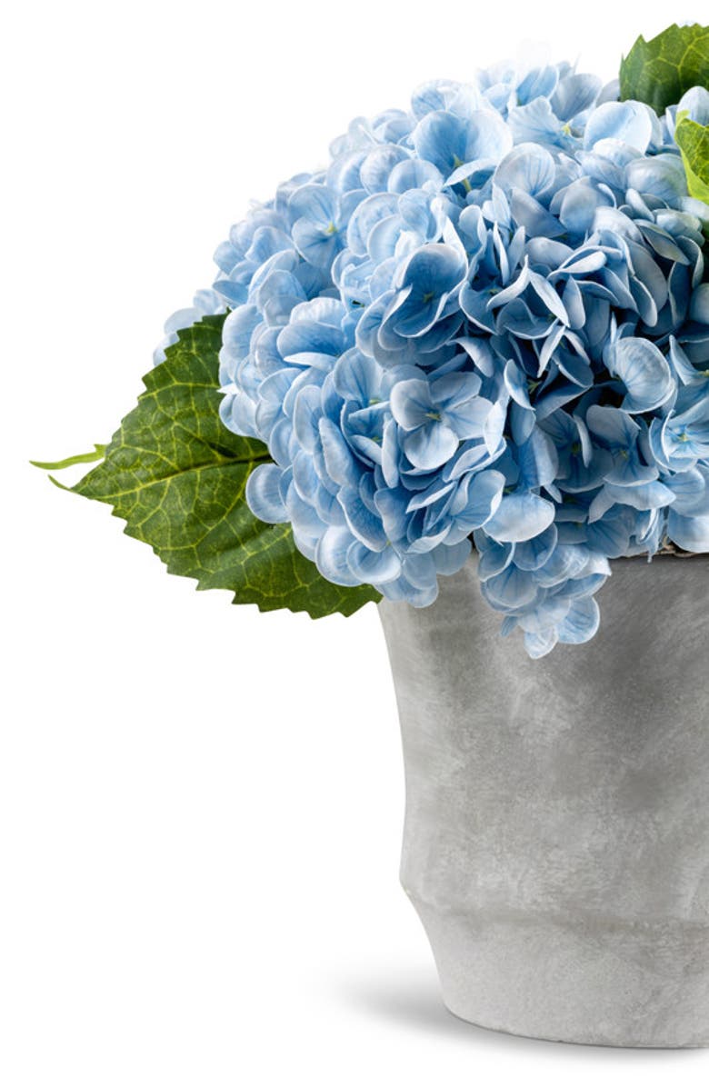 CocoBella Ryann RealTouch Hydrangea Arrangement, Alternate, color, Azure