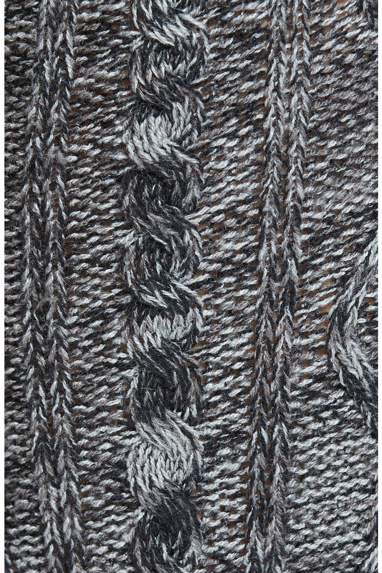 Australia 'Classic' Cable Knit Over the Knee Socks, Alternate, color, CHARCOAL HEATHER