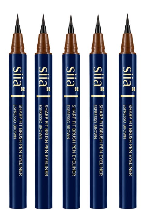 5-Pc. Sharp Fit Brush Pen Eyeliner