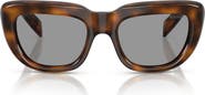Prada 54mm Rectangular Sunglasses