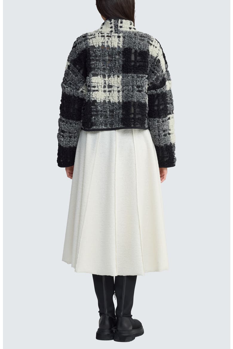 Glacia Structured Crop Jacket, Alternate, color, Foggy