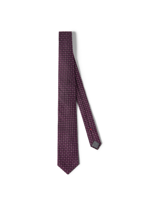 Silk jacquard tie