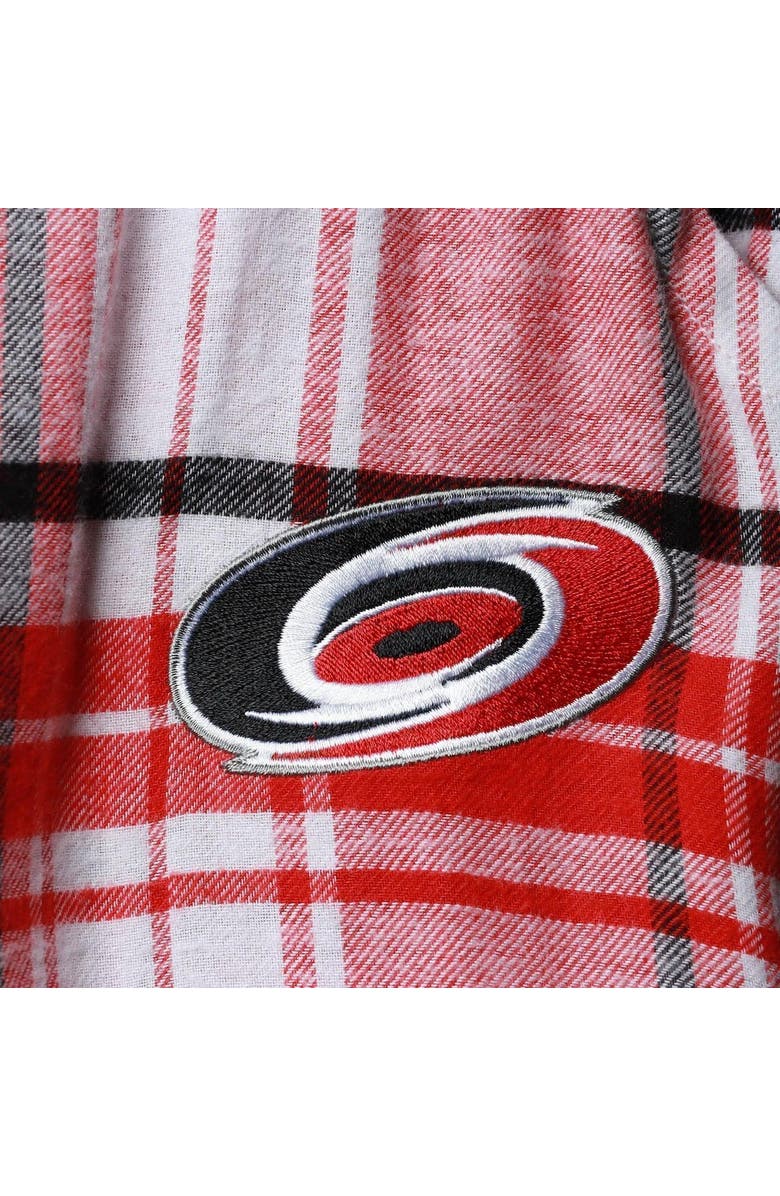 CONCEPTS SPORT Women's Concepts Sport Red/Black Carolina Hurricanes Accolade Flannel Pants, Alternate, color,