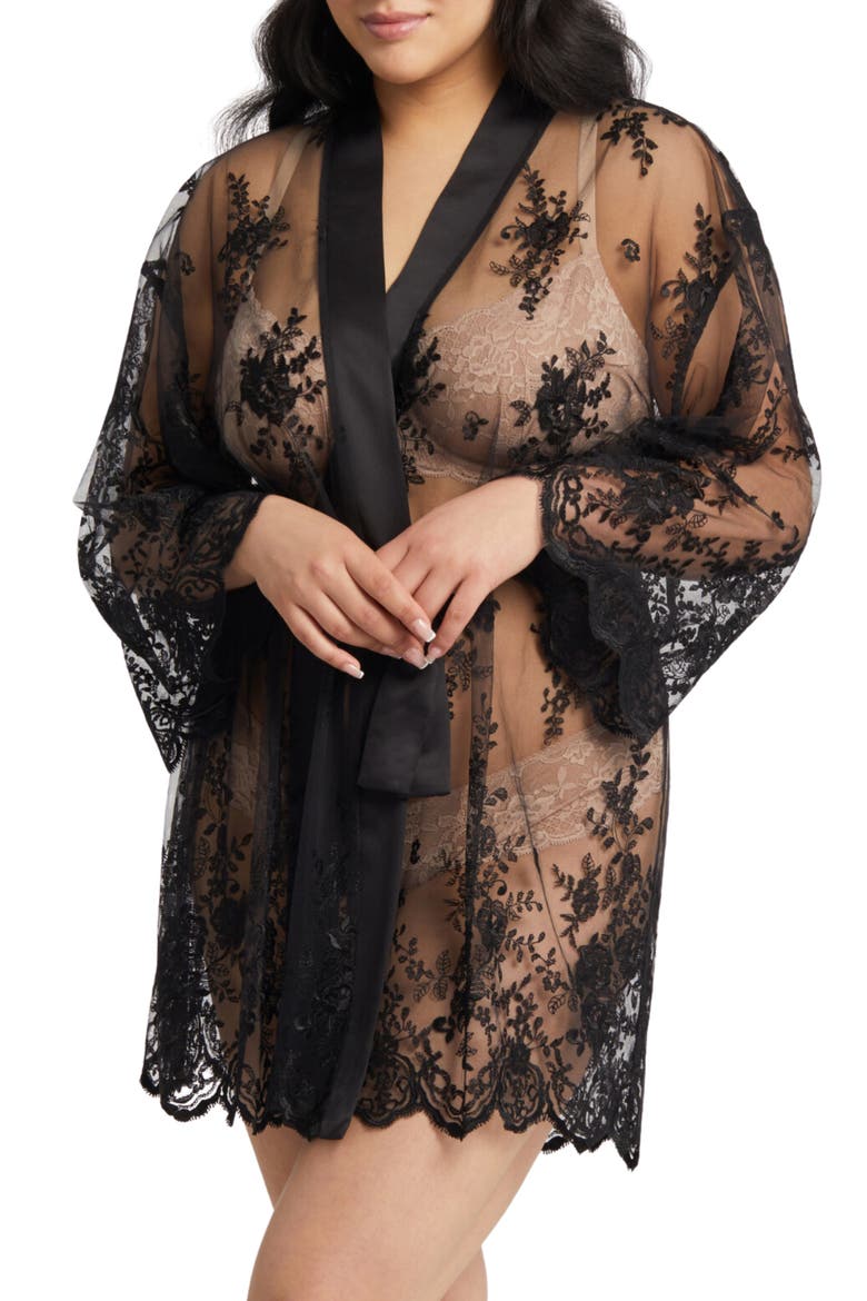 Darling Lace Wrap, Main, color, BLACK