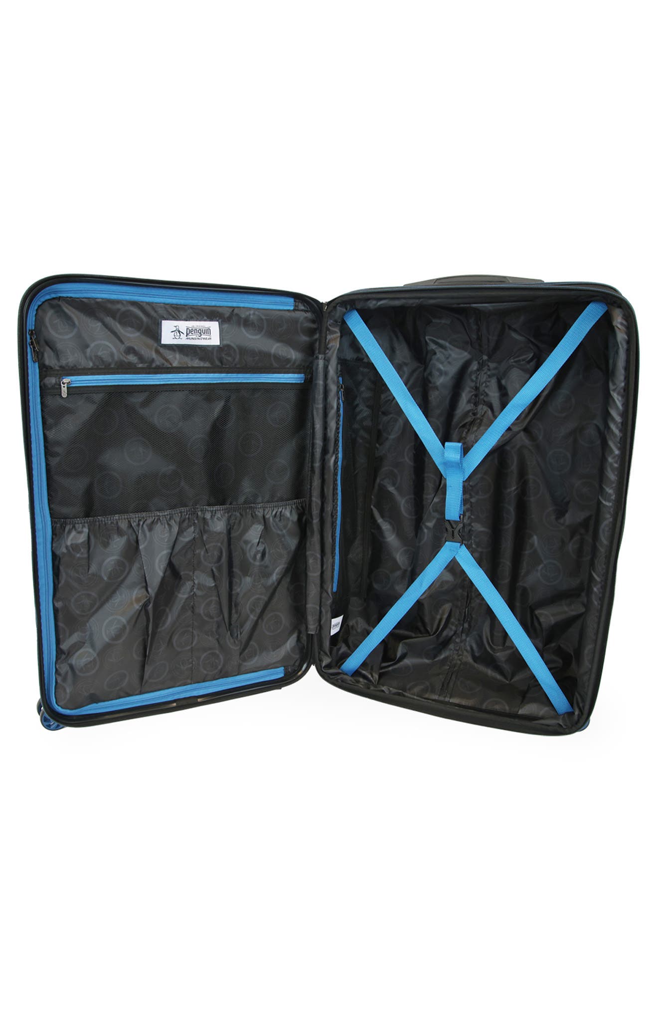 Original Penguin Blake XL 3-Piece Hardside Luggage Set, Alternate, color, Metallic Blue