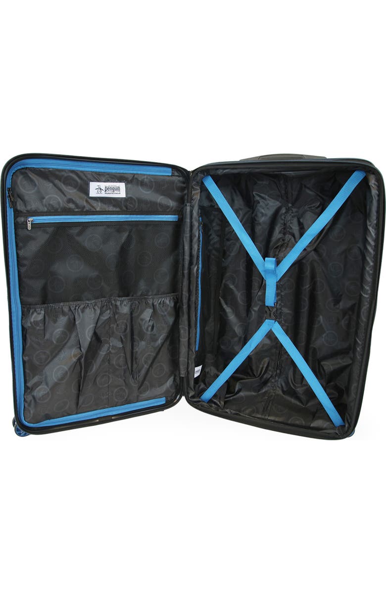 Original Penguin Blake XL 3-Piece Hardside Luggage Set, Alternate, color, Metallic Blue