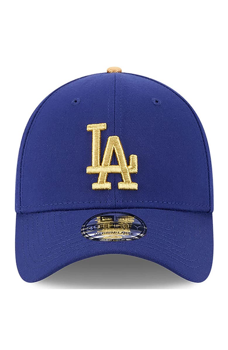 New Era Men's New Era  Royal Los Angeles Dodgers 2025 Gold Collection 39THIRTY Flex Hat, Alternate, color, 