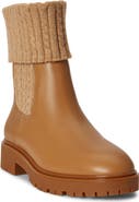 Ralph Lauren Allyson Leather Bootie