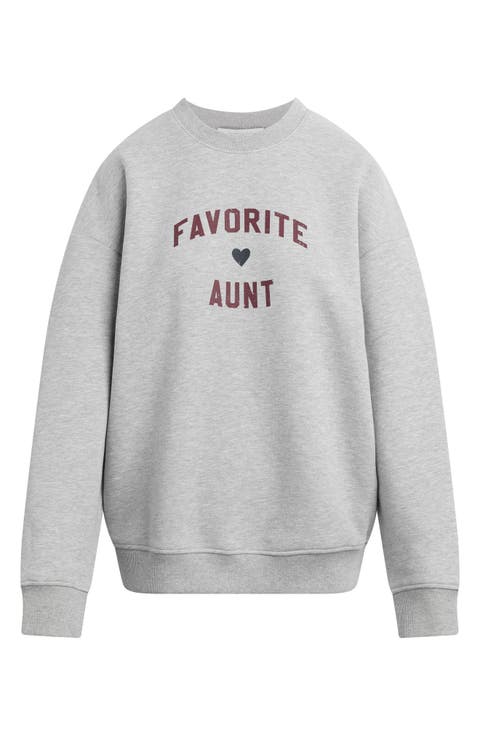 Favorite Aunt Graphic Sweatshirt