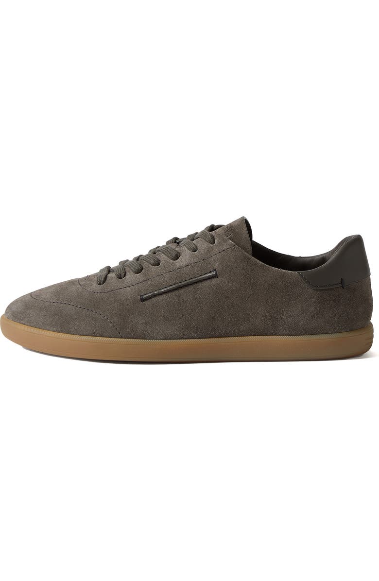ZEGNA 232 Suede Sneaker, Alternate, color, Dark Taupe