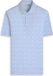 Bugatchi Three-Button Performance Polo