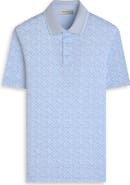 Bugatchi Three-Button Performance Polo