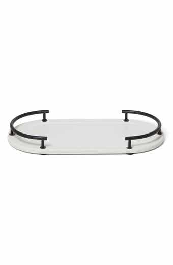 Dubai Black Trim Amenity Tray