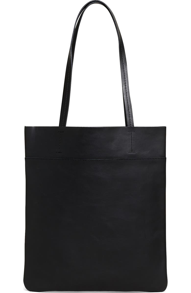 Madewell The Magazine Leather Tote Bag, Main, color,