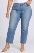 NYDJ Kasey High Waist Stovepipe Straight Leg Jeans