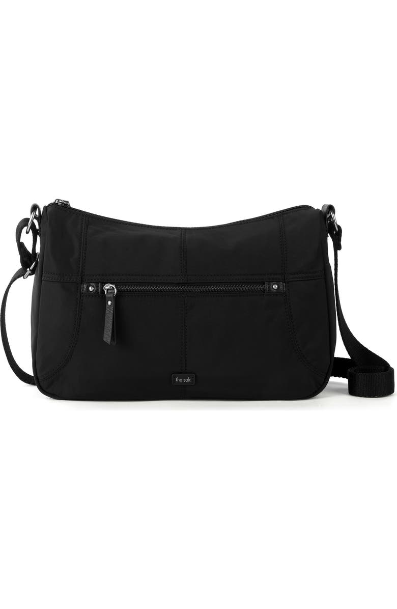 The Sak Esperato Nylon Hobo, Main, color, Black E Rb
