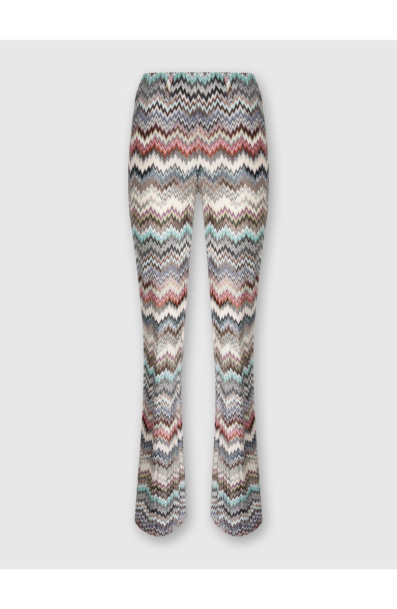 Missoni Flare Pants With Snake Pattern, Main, color, Multicoloured