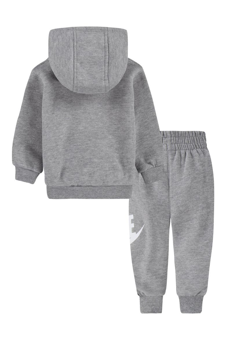Club Fleece Hoodie & Joggers Set, Alternate, color, DARK GREY
