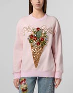 PHILIPP PLEIN Washed Sweatshirt Gelato Women