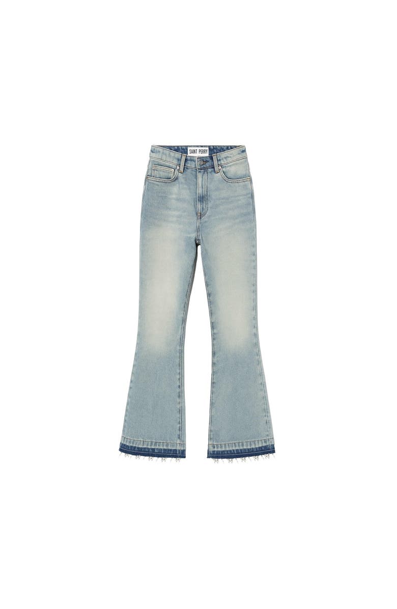 SAINT PERRY Shaboozey Flare Denim, Main, color, Blue