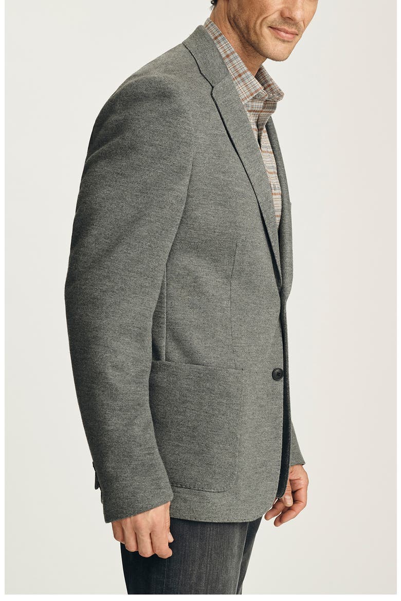 Matteo Interlock Sport Coat, Alternate, color, ANTHRACITE MELANGE