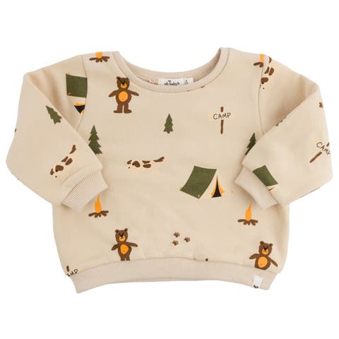Camping Print Brooklyn Boxy- Infant