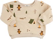 oh baby! Camping Print Brooklyn Boxy- Infant