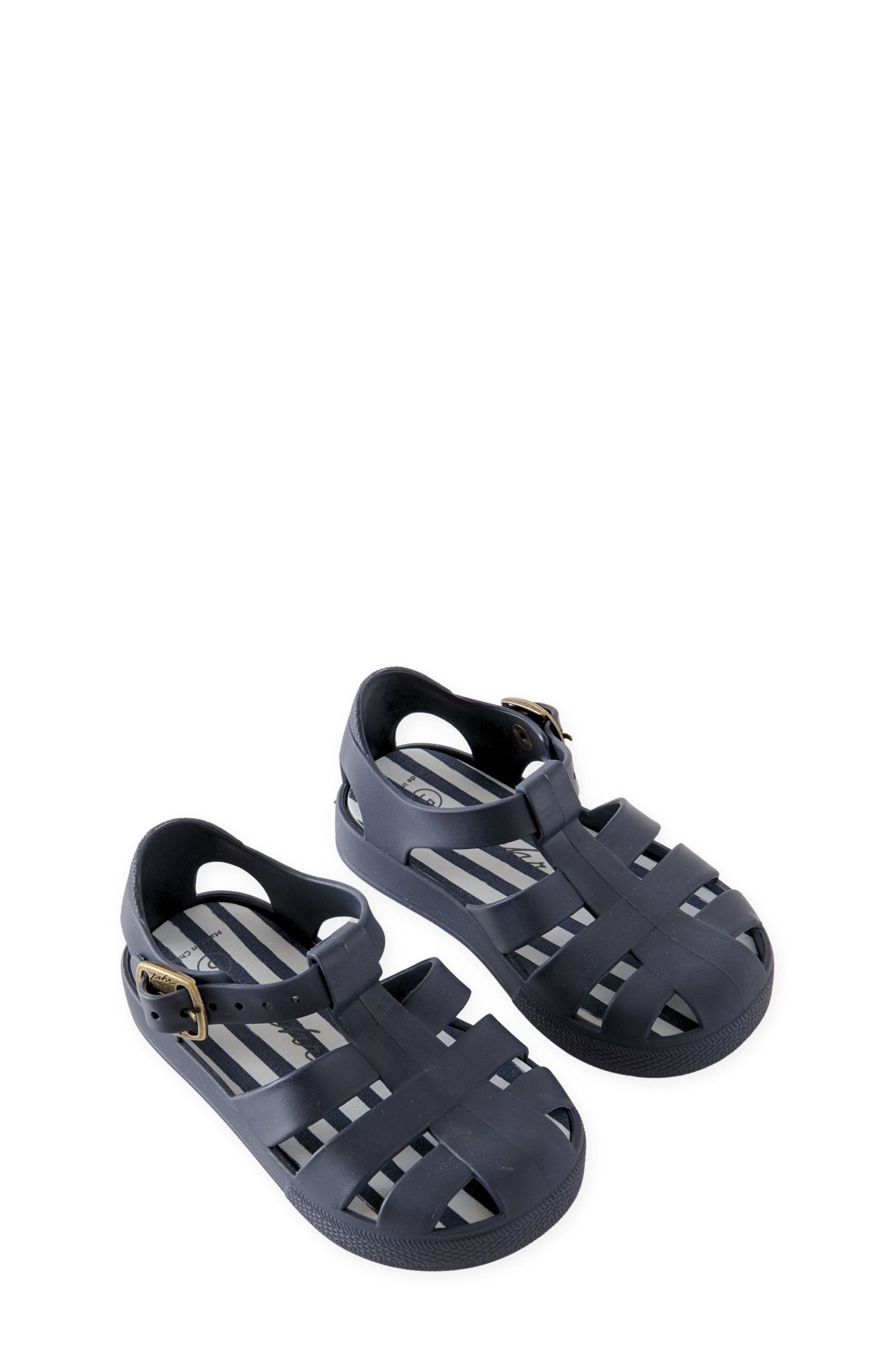 Pehr Kids' Fisherman Sandal, Main, color, Ink Blue