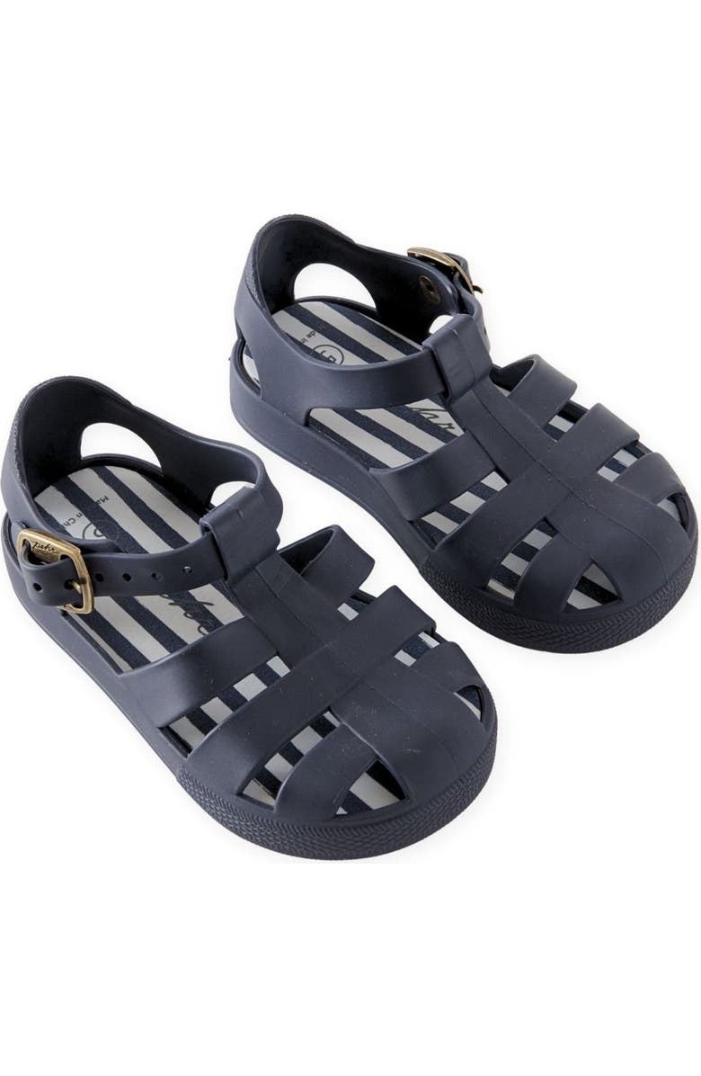 Pehr Kids' Fisherman Sandal, Main, color, Ink Blue