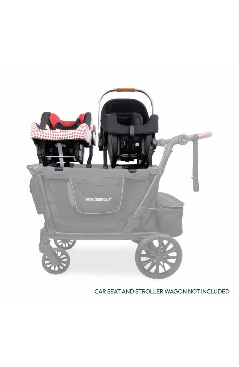 WonderFold L4 Adapter for Britax Car Seats, Alternate, color, Black