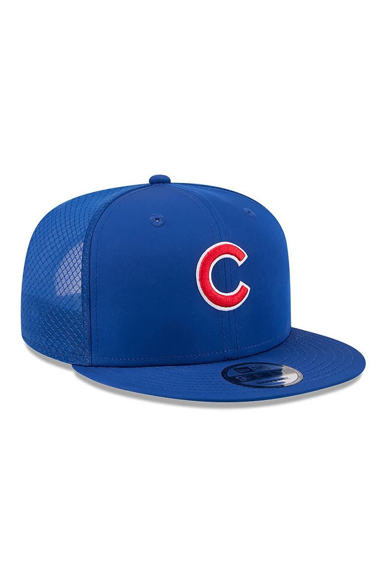 Men's New Era Royal Chicago Cubs 2026 Batting Practice 9FIFTY Snapback Hat, Alternate, color, Royal