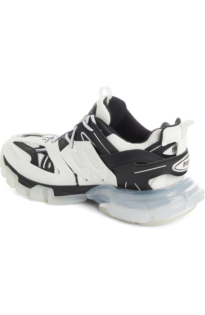 Balenciaga Track Bicolor Clear Sole Sneaker, Alternate, color,