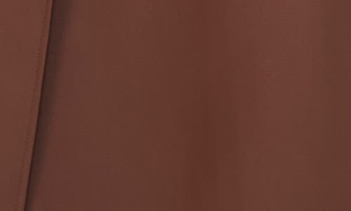 Halogen ® Faux Leather Side Tie Skirt In Brown