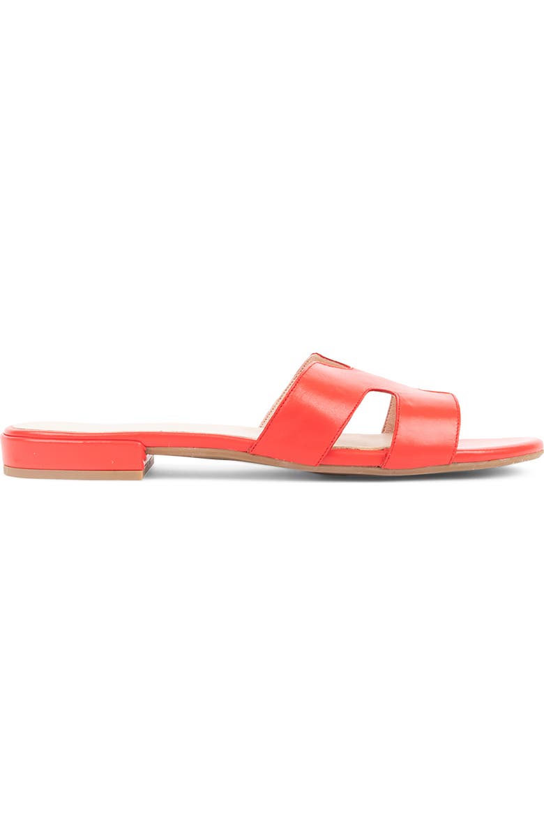 patricia green Hallie Slide Sandal, Alternate, color, Red Leather