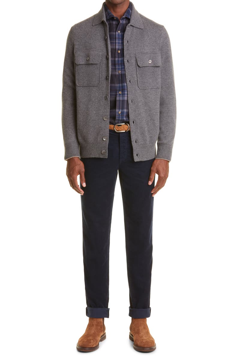 Brunello Cucinelli Fine Wale Cotton Corduroy Pants, Alternate, color,