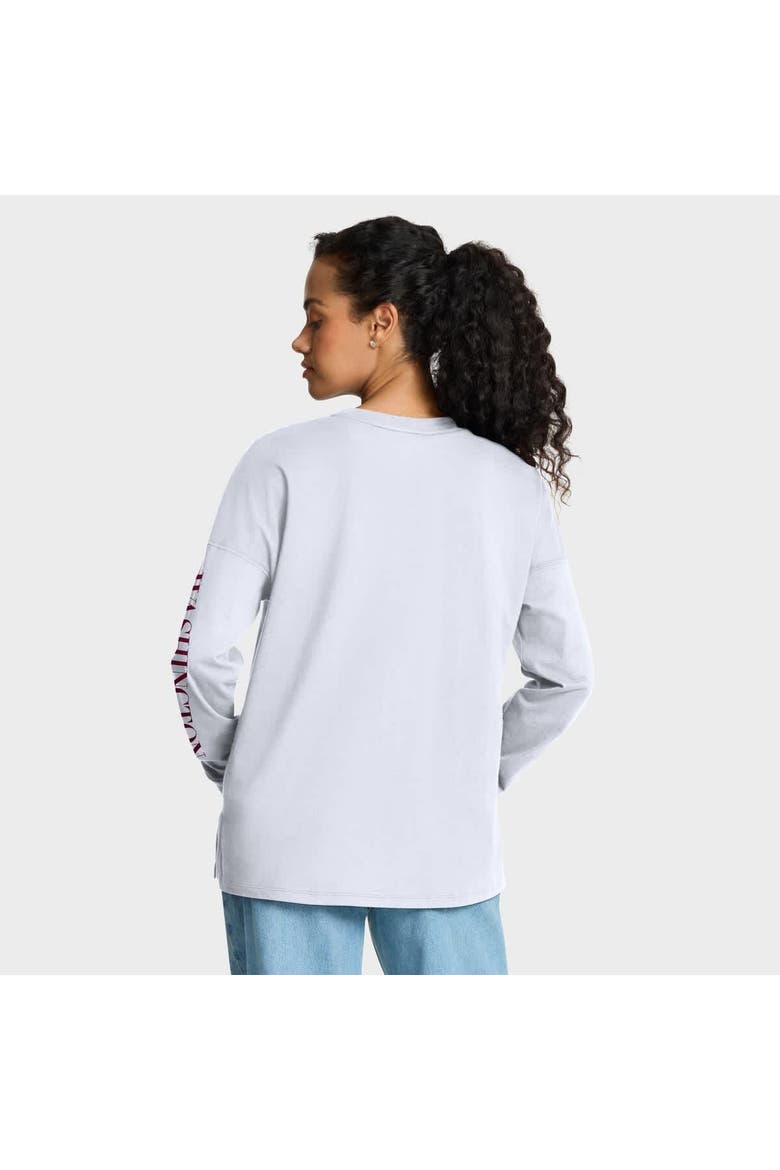 Women's Fanatics White Washington Commanders Hometown Legacy Long Sleeve T-Shirt, Alternate, color, White