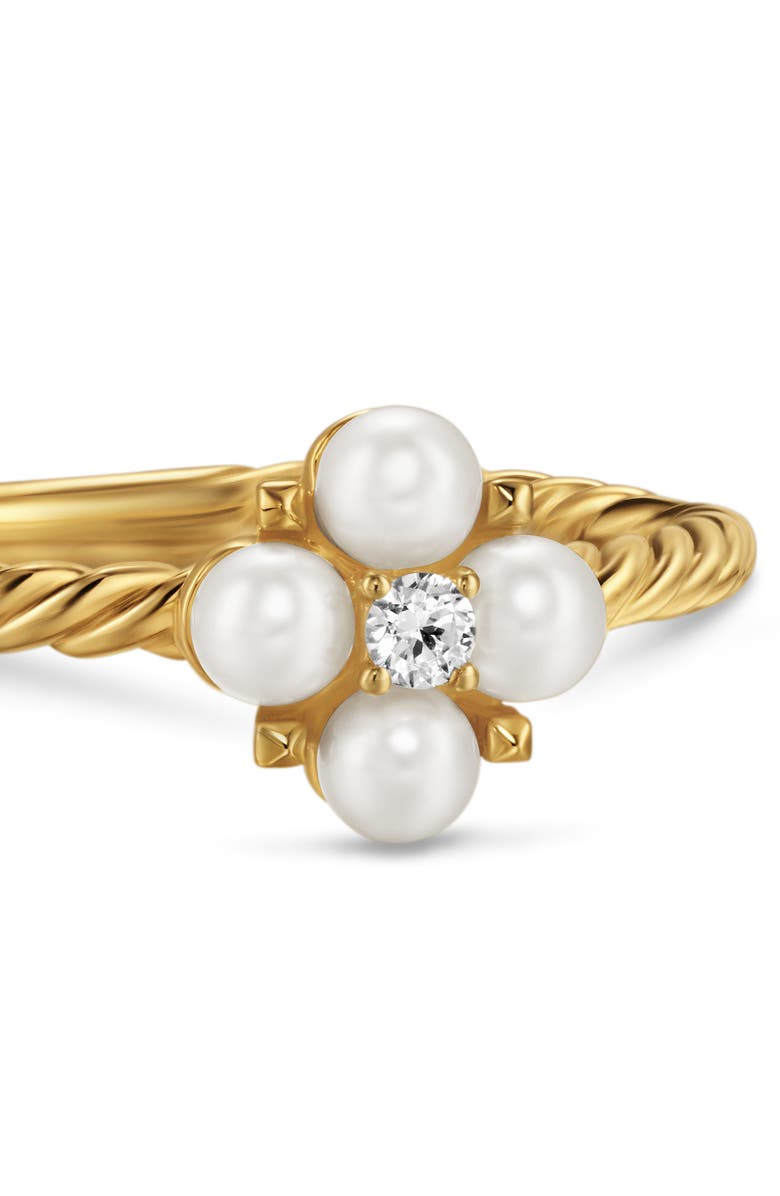 David Yurman Petite Modern Renaissance Ring, Alternate, color, 18K Gold