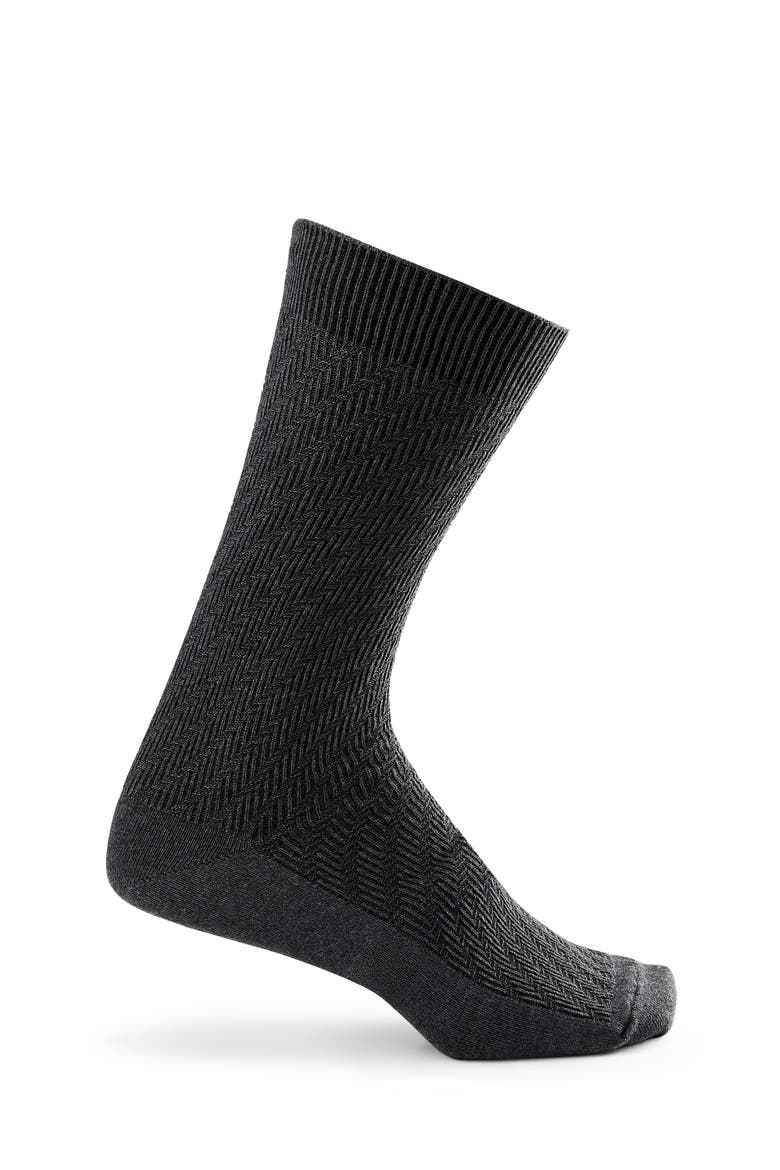 Big & Tall Continuous Comfort 2-pk Casual Socks, Alternate, color, GREY