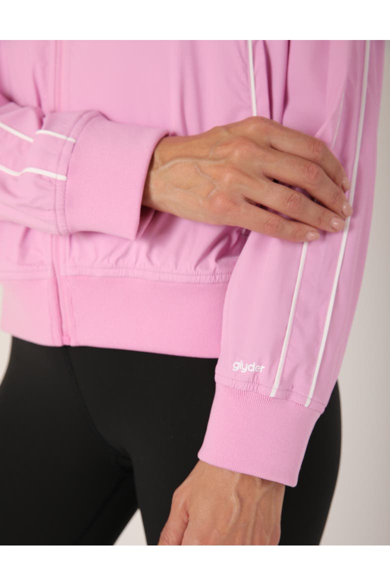 Track Mode Jacket, Alternate, color, Wild Orchid/White