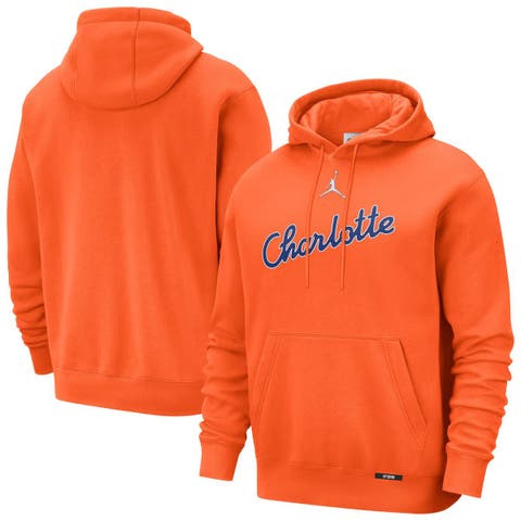 Men's Jordan Brand  Orange Charlotte Hornets 2025/26 City Edition Essential Remix Club Hoodie