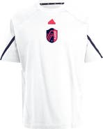 adidas Men's adidas White St. Louis City SC 2024 Travel Raglan Sleeve T-Shirt