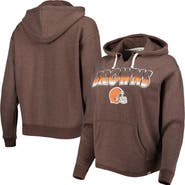 '47 Women's '47 Brown Cleveland Browns Color Rise Kennedy Pullover Hoodie