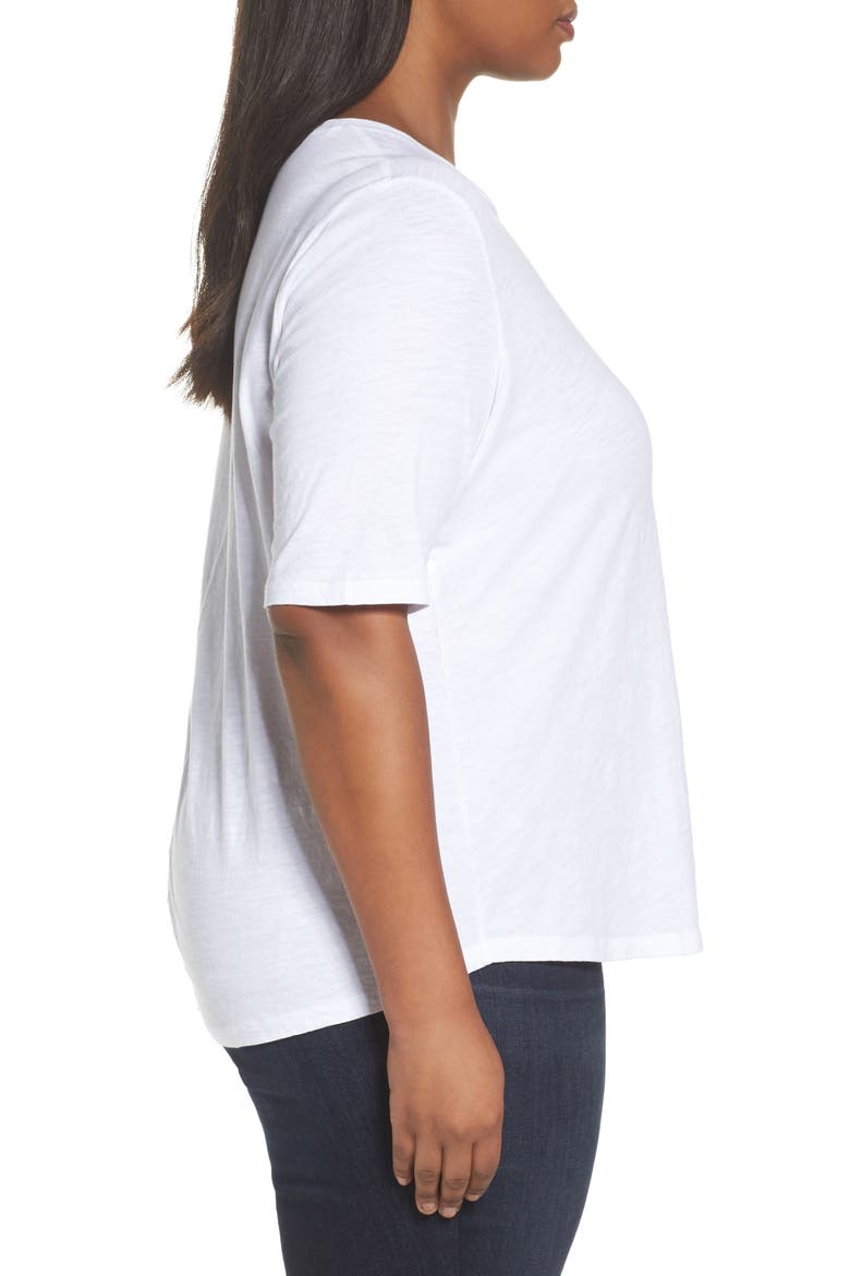 Crewneck Tee, Alternate, color, WHITE