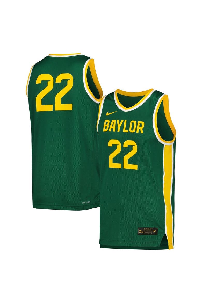 Unisex Nike Green Baylor Bears Replica Basketball Jersey, Main, color, Green