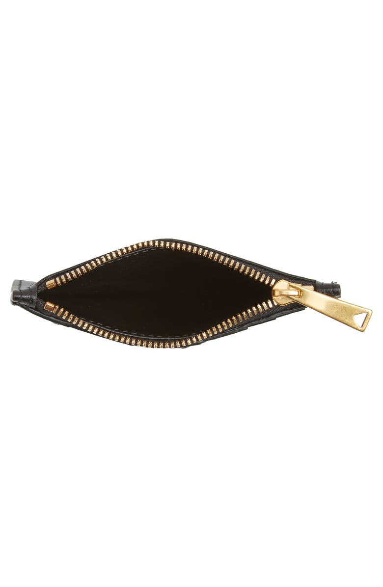 Bottega Veneta Intrecciato Leather Card Case, Alternate, color, 