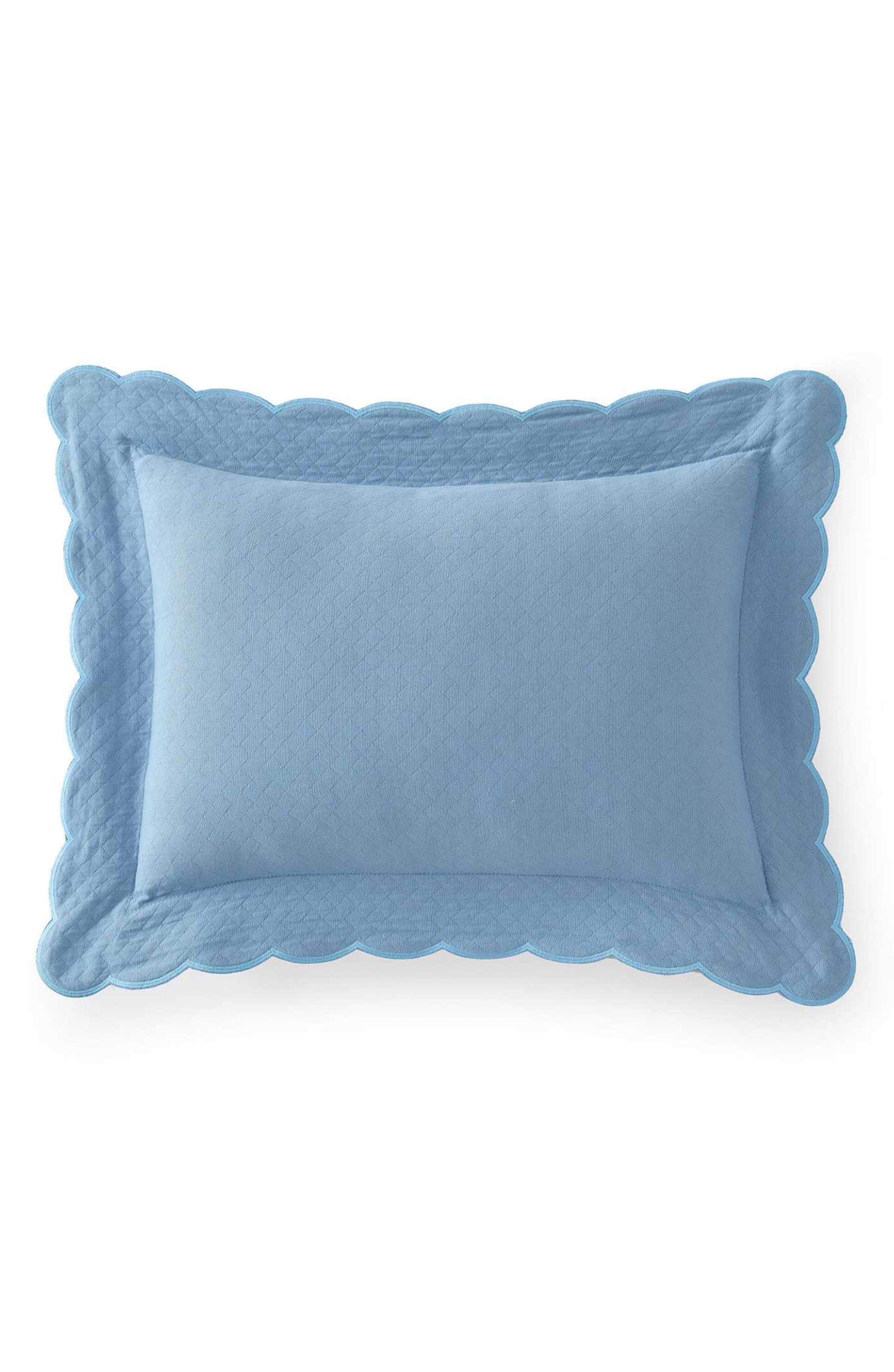 Signature Scallop Decorative Pillow