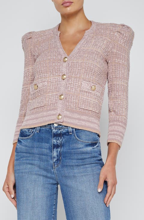 Jenni Puff Shoulder Cardigan